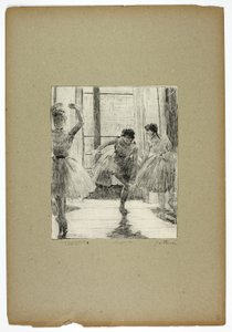 Prima della lezione di danza classica