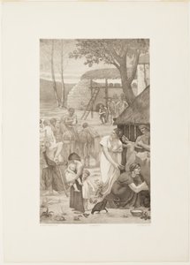 Vita pastorale di Santa Geneviève (pannello destro)