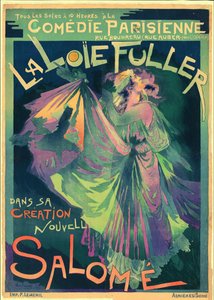 Loïe Fuller come Salomè, 1895 da Georges de . Feure