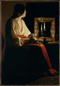 Maria Maddalena penitente (Magdalena Wrightsman) da Georges de La Tour