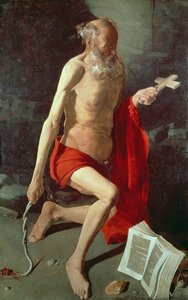 San Girolamo, c.1620 da Georges de La Tour