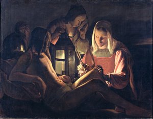 San Sebastiano curato da Sant