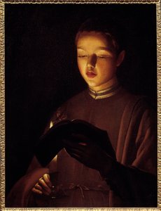 Il giovane cantante da Georges de La Tour