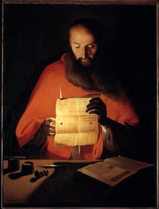 San Girolamo che legge da Georges de La Tour