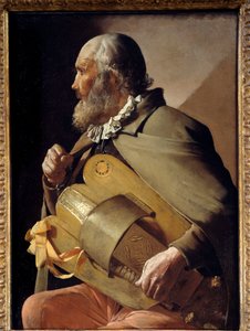 Il vecchio nastro da Georges de La Tour