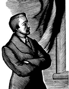 Heinrich Heine, poeta tedesco del 19° secolo, 1934 da Georgi Yecheistov