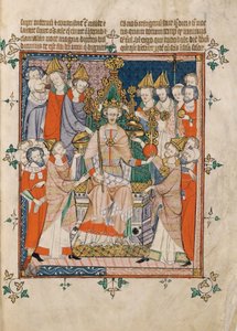 Incoronazione di Edoardo II dall