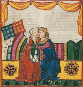 Hugo von Werenwag, dal Codice Manesse, 1305-15 (42640388224)