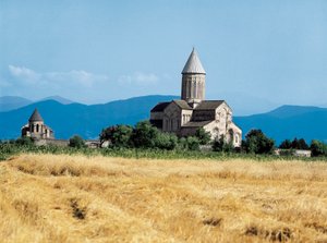 Cattedrale di San Giorgio, Alaverdi, Kakheti, Georgia da Georgian School