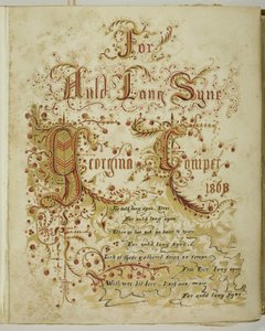 Senza titolo [Per Auld Lang Syne], 1855-68
