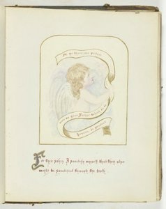 Senza titolo [cherubino con testo religioso], 185568