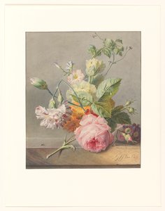 Natura morta floreale da Georgius Jacobus Johannes van Os