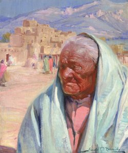 Antonio Concha, Vecchio di Taos, 1924