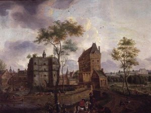 Le porte della città di Malines da Gerard Philippe Colin