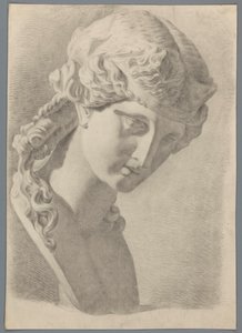 Studio di una testa classica da Gerard Allebé