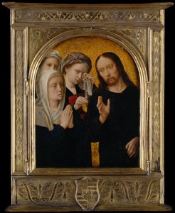 Cristo che lascia sua madre da Gerard David