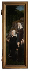 Pannello destro del Battesimo di Cristo, c.1502-08 da Gerard David