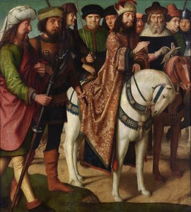 Soldati romani e giudici ebrei da Gerard David