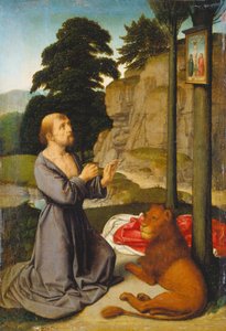 San Girolamo nel deserto da Gerard David