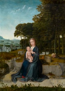 Il riposo durante la fuga in Egitto da Gerard David