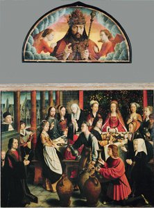 Il matrimonio a Cana ... da Gerard David