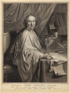 Ritratto di Gerbrand van Leeuwen da Gérard Edelinck