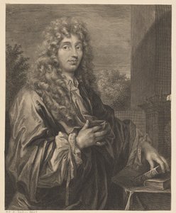 Ritratto di Christiaan Huygens da Gérard Edelinck