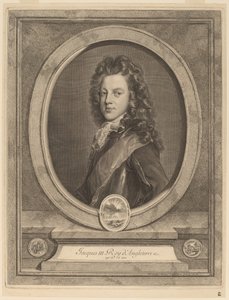 Giacomo III, Principe di Galles da Gerard Edelinck after François de Troy