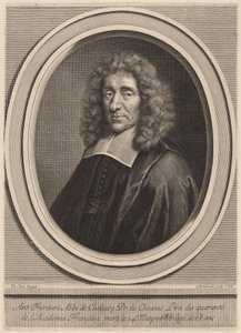Antoine Furetiere da Gerard Edelinck after Gilbert de Seve