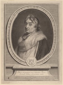 Nicolas de Blampignon da Gerard Edelinck after Joseph Vivien