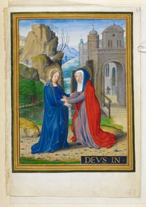 La Visitazione, illustrazione da 