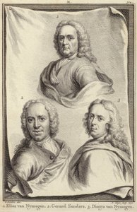 Ritratti di Elias van Nijmegen, Gerard Sanders e Dionys van Nijmegen