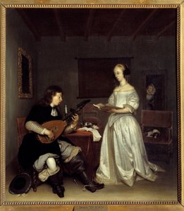 Il Duo; cantante e suonatore di liuto teorbo