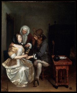 Un bicchiere di limonata, 1660s da Gerard Terborch II