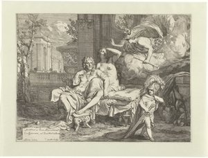 Hermes ordina a Calypso di liberare Ulisse da Gerard Valck
