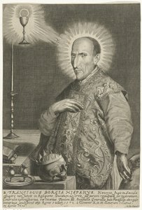 Ritratto di San Francesco Borgia da Gerard de Groos