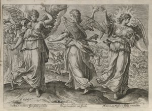 Gli angeli Taedkiel, Piel e Mittaron