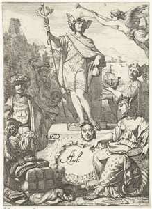 Allegoria del commercio con Mercurio da Gerard de Lairesse (rejected attribution)