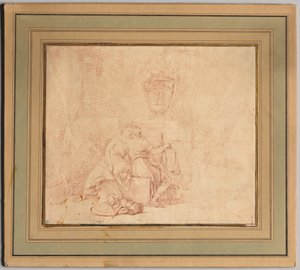 Il bacio della pace e della giustizia, dopo il 1654 da Gerard de Lairesse
