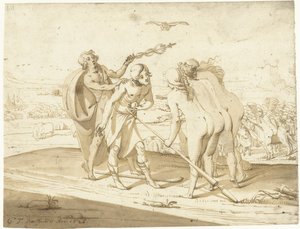 Il giudizio di Paride da Gerard ter Borch