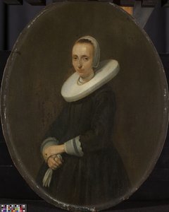 Johanna Bardoel, moglie di Gerard van der Schalcke da Gerard ter Borch (II)