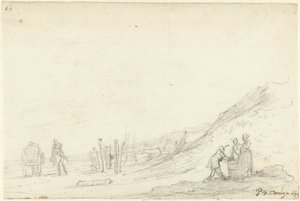 Veduta della spiaggia da Gerard ter Borch (II)