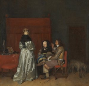 La conversazione galante, nota come Ammonizione paterna