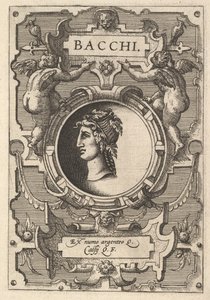 Busto di Bacco circondato da cinghie, dalla serie 
