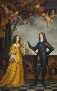Doppio ritratto di Guglielmo II (1626-1650), Principe d
