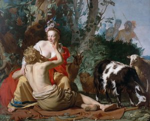 Granida e Daifilo da Gerard van Honthorst