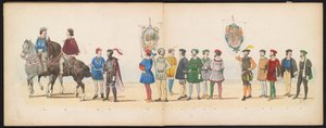 Mascherata degli studenti di Leida, 1855 (tavola 13)