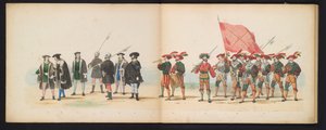 Mascherata degli studenti di Leiden, 1855 (tavola 3) da Gerardus Johannes Bos