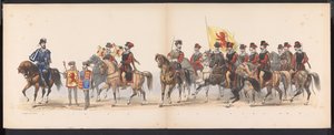 Mascherata degli studenti di Leida, 1870 (tavola 1)