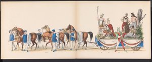 Mascherata degli studenti di Leida, 1870 (tavola 15) da Gerardus Johannes Bos